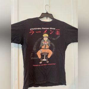 Naruto Shippuden Ichiraku Ramen Shop tee, men’s size medium, fair condition